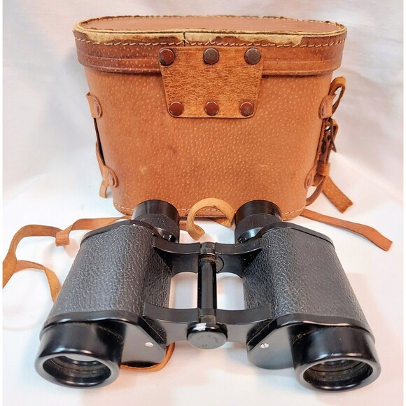 Pilot Binoculars vintage 6x30 field 7.5 deg. P-7-71309 w/ Case *READ - Picture 2 of 5